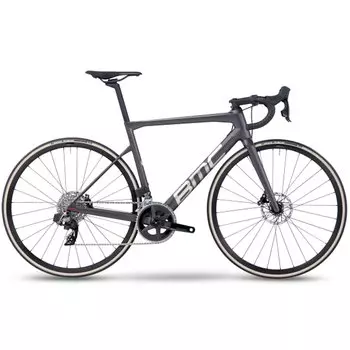 Велосипед шоссейный BMC Teammachine SLR FOUR SRAM Rival AXS, 28", Antracite/Brushed Alloy, 2023, SLRFOURSRAM (Размер: 51 (166-174 см), Цвет: Antracite/Brushed Alloy)