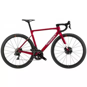 Велосипед шоссейный Wilier Zero SLR Rival Disc Etap AXS Ksyrium SL, 28", 2023, E000FN 4Q3 (Размер: M (160-170 см), Цвет: Красный бархатный)