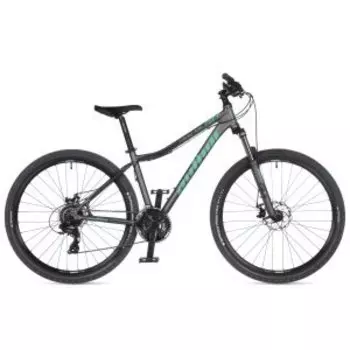 Велосипед женский Author Rival ASL, 27.5", серебро/бирюза/черный, 2024, 21-2400000119