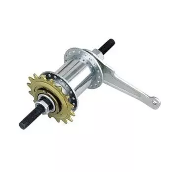 Велосипедная ACME втулка, задняя, 1 скорость, 36 отверстий, с гайкой, серебряный, 00-170020