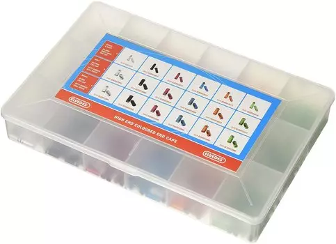 Велосипедная ассортиментная коробка для работы с тросами и рубашками ELVEDES, 2012020