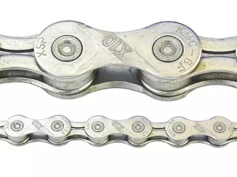 Велосипедная цепь КМС X10, 10 скоростей, 1/2X11/128"Х114, Суперпрочные пины, точное переключение, X10