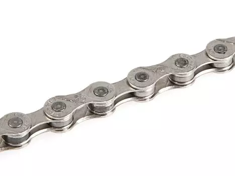 Велосипедная цепь КМС X9, 9 скоростей, 1/2X11/128"Х114, точное переключение, высокопрчные пины, X9