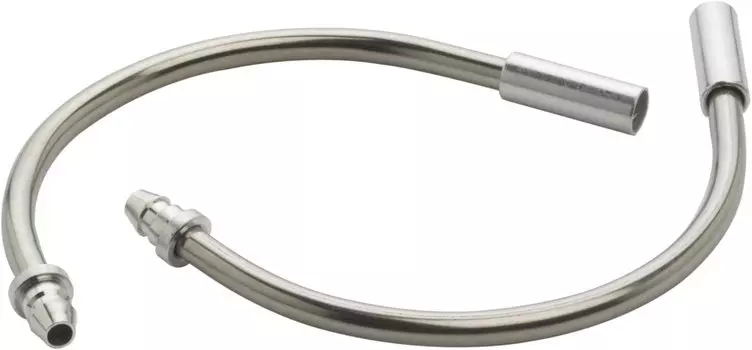 Велосипедная направляющая троса тормоза ELVEDES, для V-brake, 110, 5,0 мм, нержавеющая сталь, стальной, ELV1162-110