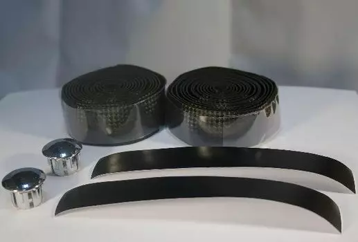 Велосипедная обмотка на руль/защита пера Colt Bikes, 1 штука, черная, HY-97104