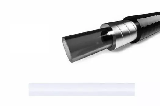 Велосипедная оплетка тормозного троса ELVEDES, с пластиковым вкладышем, 10м, 5мм, серебристый, 1125TEF-3-10