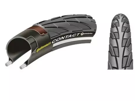 Велосипедная покрышка Continental Contact II, 700 x 28C, 28-622