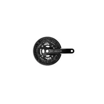 Система SHIMANO Acera, FC-T3010, 44/32/22T, 3x9 скоростей, 170мм, квадрат, черная, AFCT3010C422CL
