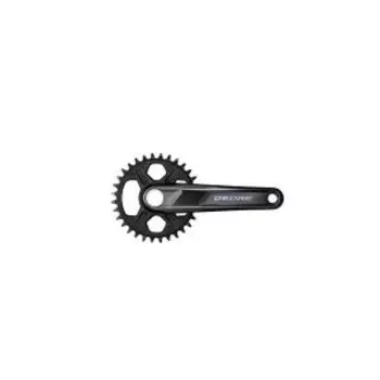 Система SHIMANO Deore, FC-M6120, 30T, 1x12 скоростей, 170мм, интегрированный вал, черная, AFCM61201CBA2