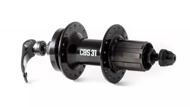Велосипедная втулка CBS 31 OPEN, задняя, под кассету, 32H, чёрный, промподшипник, эксцентрик, CBHRB28232DQR