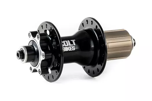 Велосипедная втулка ColtBikes CUP, задняя, под кассету, 36H, чёрный, CBHRB29236QR