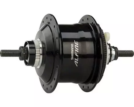 Велосипедная втулка планетарная SHIMANO Alfine SG-S7001, 11 скоростей, 32 отверстия, чёрный, ISGS700111BL