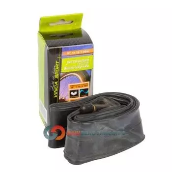 Камера велосипедная Vinca Sport, 16*1.75/1.95, бутиловая резина, авто ниппель, TUBE 16