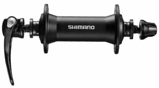 Велосипедная втулка SHIMANO Alivio T4000, передняя, 32 отверстия, чёрный, EHBT4000BL