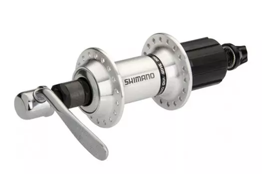 Велосипедная втулка SHIMANO RM30-7, задняя, под кассету, 36 отверстий, 7 скоростей, QR, серебристая, EFHRM307AZS5