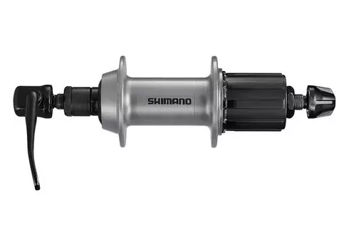 Велосипедная втулка SHIMANO TX500, задняя, под кассету, 36 отверстий, 8/9 скоростей, серебро, EFHTX5008AZAS
