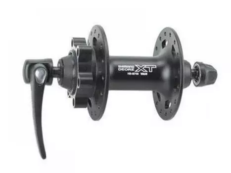 Велосипедная втулка Shimano XT M756, передняя, 36 отверстий, QR, чёрный EHBM756AL