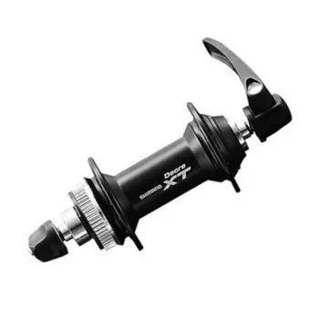 Велосипедная втулка Shimano XT M775, передняя, 36 отверстий, QR, чёрный EHBM775AL