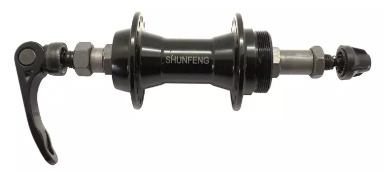 Велосипедная втулка TBS, задняя, под трещотку, 36H, с эксцентриком, на промподшипниках, SF-A221R 6S-8S