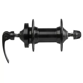 Велосипедная втулка VENTURA, передняя, под дисковый тормоз, 32 отверстия, с эксцентриком, чёрная, 00-170038