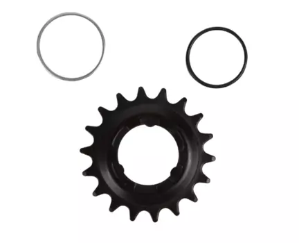 Велосипедная звезда Bike Parts 18", 1 скорость, задняя, обгонная, FW18, КЛ98164