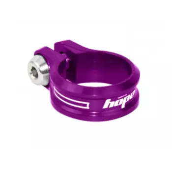 Велосипедний подседельный зажим "Hope" Bolt, 34.9mm, алюминий, Фиолетовый. SCPUB34.9