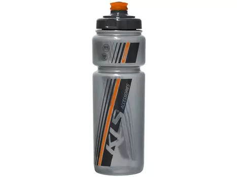 Фляга KELLYS NAMIB, обьём 0.7л, для напитков без СО2, до 60*С, серый/оранжевый, вес 82г