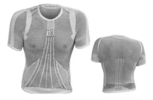 Велосипедное белье нательное Biemme бесшовное, короткий рукав, белый, A71H201M, 2017 УТОЧНИТЬ РАЗМЕР