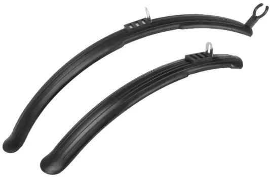 Крылья ECO 26"х55мм, пластиковые, черный, 5-386048