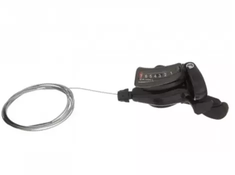 Велосипедные шифтеры Microshift TS50-7, 7 скоростей, с тросом 2050 мм, Х74065