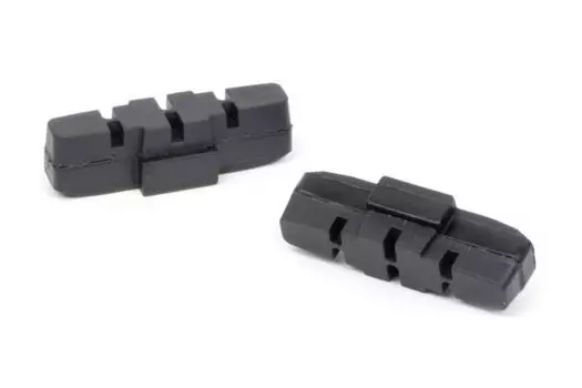 Велосипедные вкладыши для ободных колодок (гидр. торм.) ELVEDES (V-type), 72 мм (для 6802), черный, (25 пар), 6814-BOX