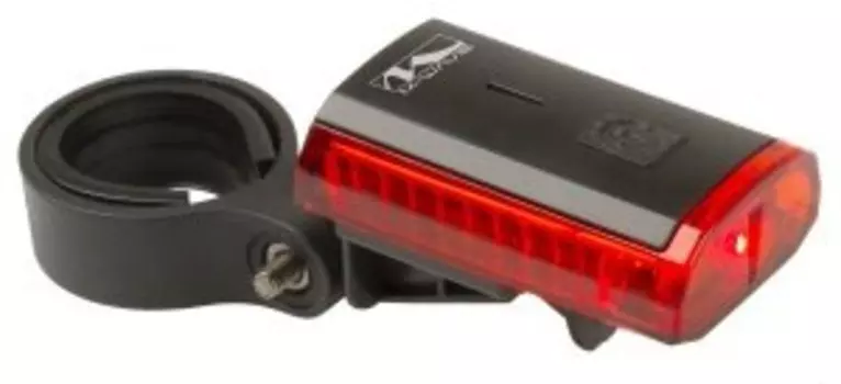 Велосипедный фонарь M-WAVE Atlas K11 задний, с USB-зарядкой, красный, 5-220558