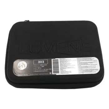 Фонарь велосипедный передний Lumen 303, 3600 lumens, 3 Cree XML-T6 черный, EBL303