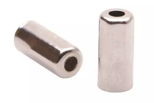 Велосипедный колпачок на рубашку в виде шестигранника ELVEDES, Ø5,0 мм, латунь, серебристый, ELV1167