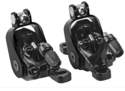 Велосипедный механический дисковый двойной тормозной суппорт ELVEDES, МР1000. Стандарт Postmount, 2019098