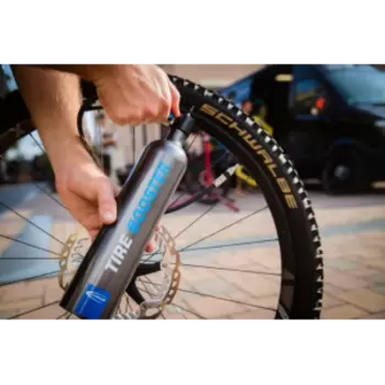 Велосипедный насос Schwalbe для бескамерных покрышек "Бустер TYRE BOOSTER Schwalbe", 6080.01