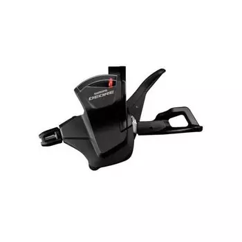Переключатель SHIMANO DEORE, 2/3 скоростей, левый, трос 1800 мм, нержавеющий, KSLM6000LB, 2-8258