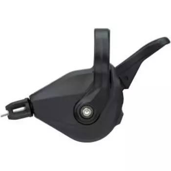 Переключатель SHIMANO, DEORE SLX, 2 скорости, левый, трос 1800 мм, нержавеющий, черный, KSLM7100LB, 2-8262