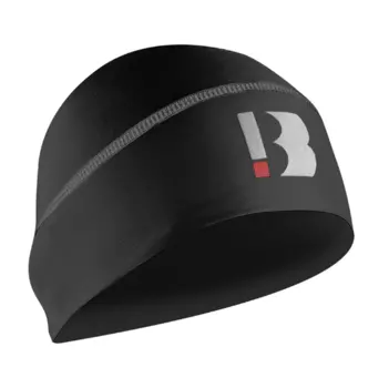 Велосипедный подшлемник Biemme Sou,l отражающий логотип, +5-5, Черный, A08C101U, 2018