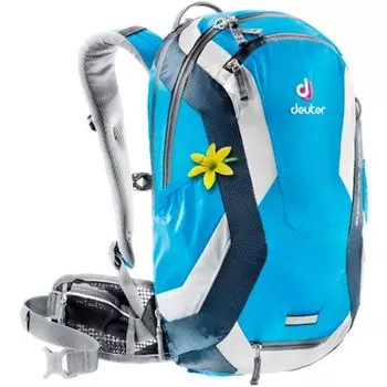 Велосипедный рюкзак Deuter Superbike 14 EXP SL, женский, с чехлом, 46x29x16, 14+4 л, голубой, 32104_