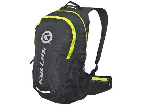 Велосипедный рюкзак KELLYS INVADER, 25 л, чёрный/салатовая молния, полиэстер