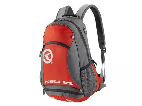 Велосипедный рюкзак KELLYS STRATOS, обьём 30 л, красно-серый, Rucksak STRATOS red/grey