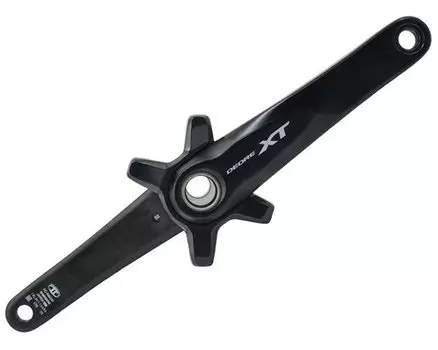 Велосипедный шатун Shimano Deore XT М8000 175 мм, 1V, без звезды, МТБ, IFCM8000EXX
