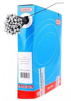 Велосипедный тормозной трос ELVEDES, 19 жильный, опрессованный, нержавеющая сталь, 1,5x2250 мм, 7x6, 6427RVS-SLICK