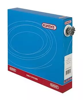 Велосипедный трос переключения ELVEDES, 19 жильный, опрессованный, нержавеющая сталь, 1,1x2250 мм, 4x4, 6472RVS-SLICK-B