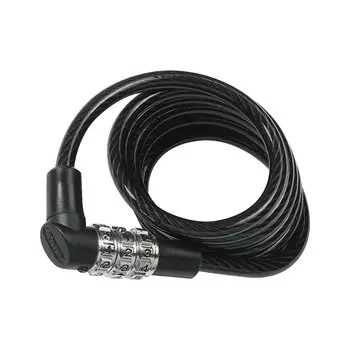 Велосипедный замок ABUS 1150 тросовый, кодовый, 1200 х 7, черный, 085505_ABUS