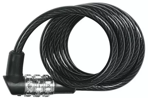 Велосипедный замок ABUS 3506C/120см, тросовый, 6мм, кодовый, класс защиты 1/15, 174гр, черный, 05-0040772