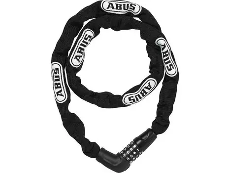 Велосипедный замок ABUS 5805C, цепь, кодовый, 750 х 5, черный, 712067_ABUS