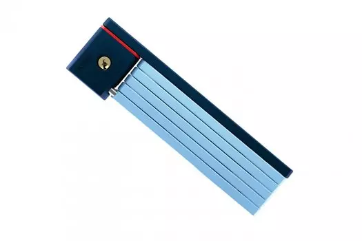 Велосипедный замок ABUS BORDO uGrip 5700 сегментный, на ключ, 800 х 5, blue core, 728112_ABUS