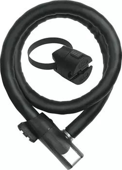 Велосипедный замок ABUS CENTURO 860/110 + QuicSnap RBU, усиленный тросовый, на ключ, черный, 314940_ABUS
